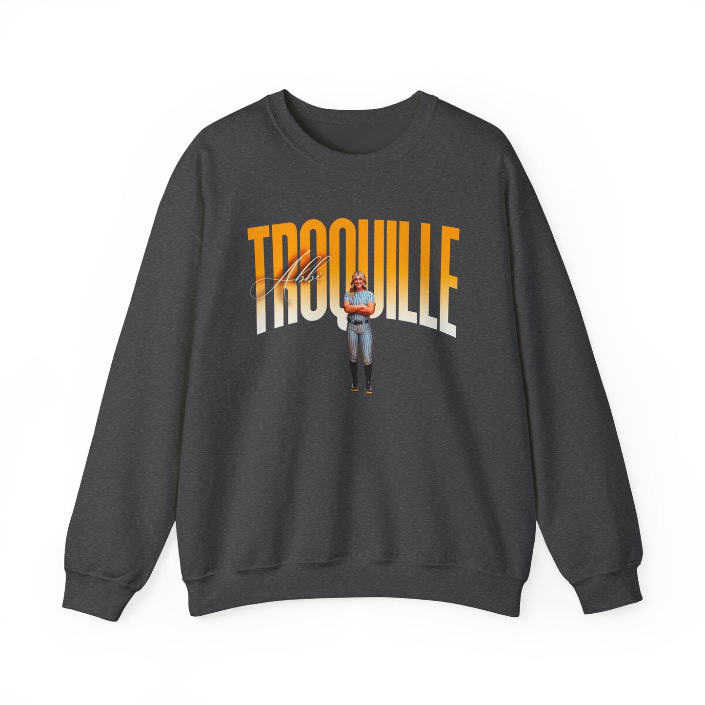 Abbi Troquille Big Last Name Crewneck Sweatshirt