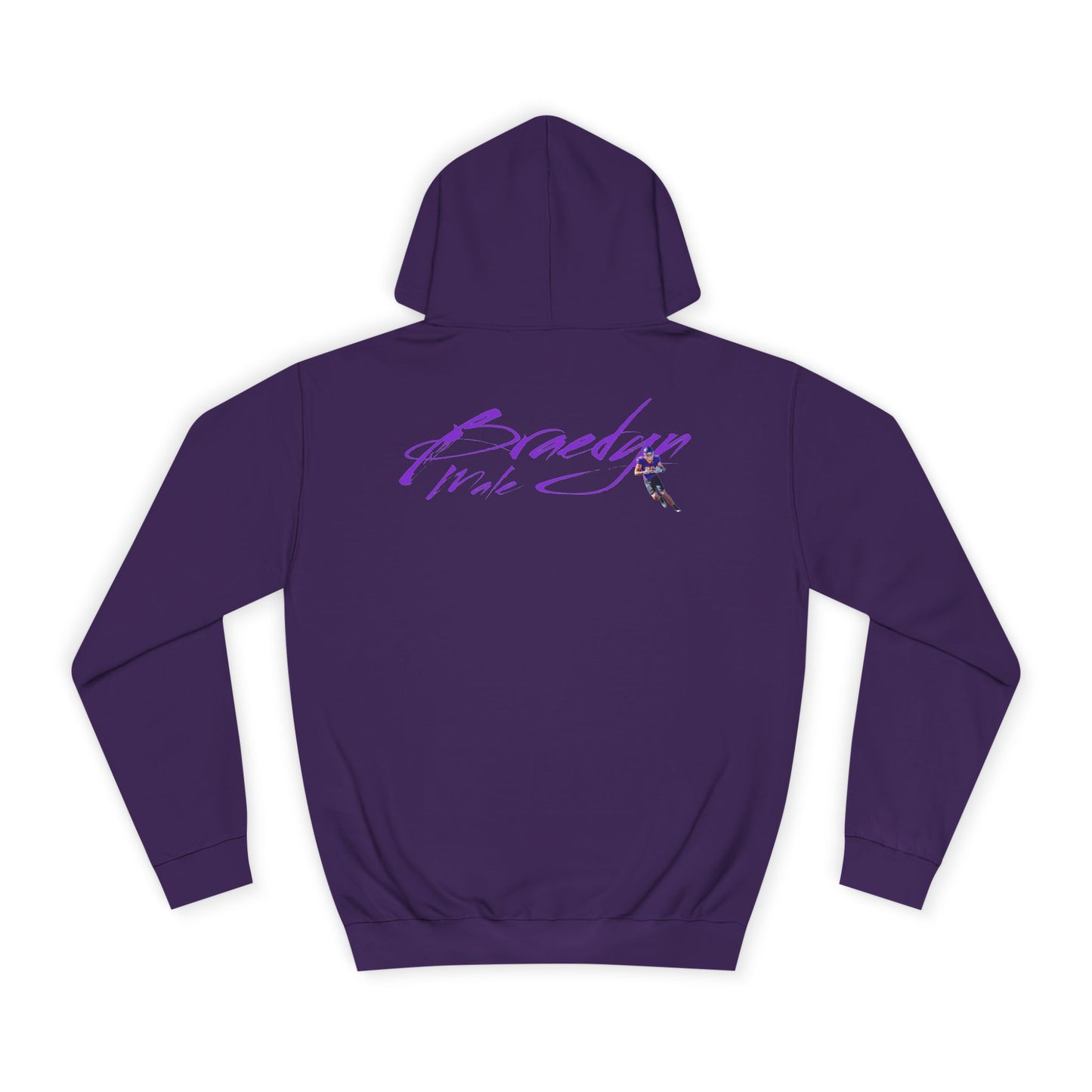 Braedyn Male Cursive Premium Hoodie