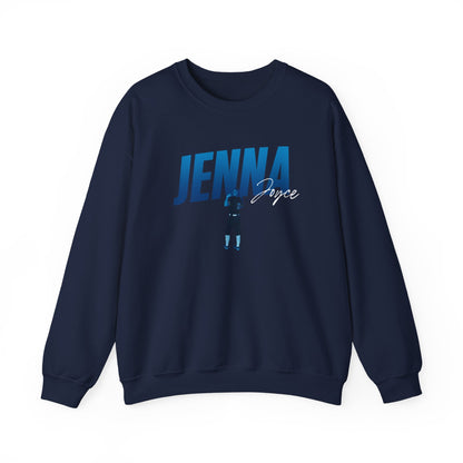 Jenna Joyce Cursive Combo Colored Crewneck Sweatshirt