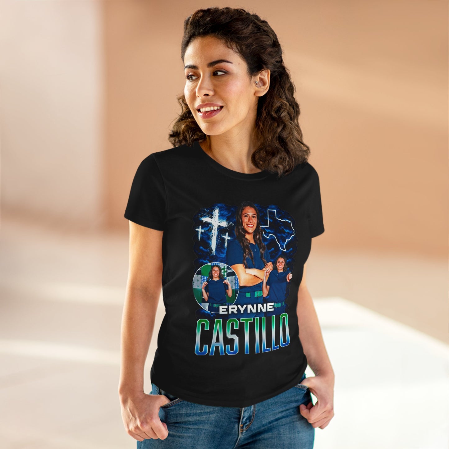 Erynne Castillo Faith Based Women's Tee