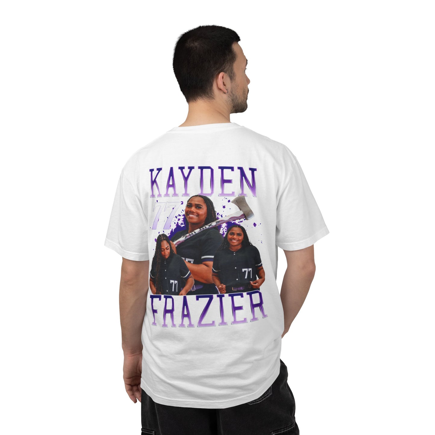 Kayden Frazier Logo Front & Back Premium Tee