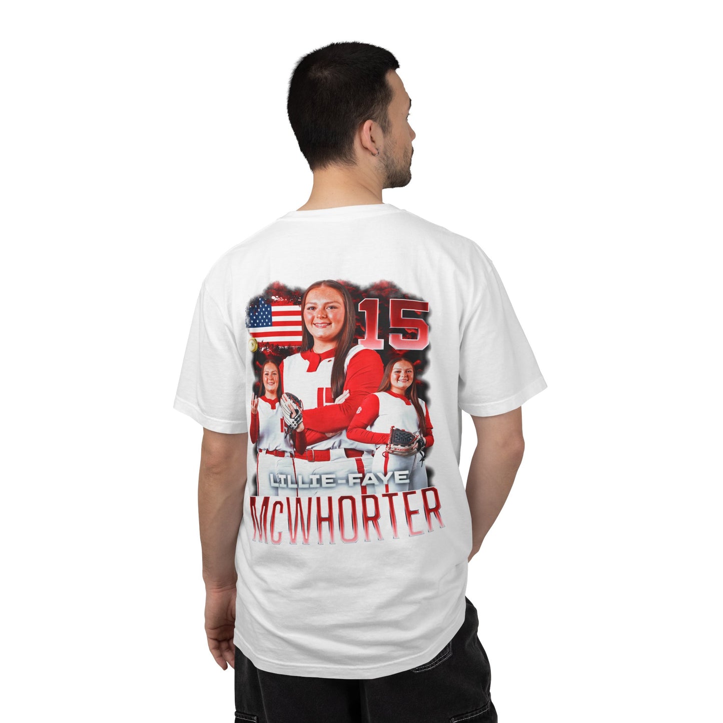 Lillie-Faye McWhorter Logo Front & Back Premium Tee