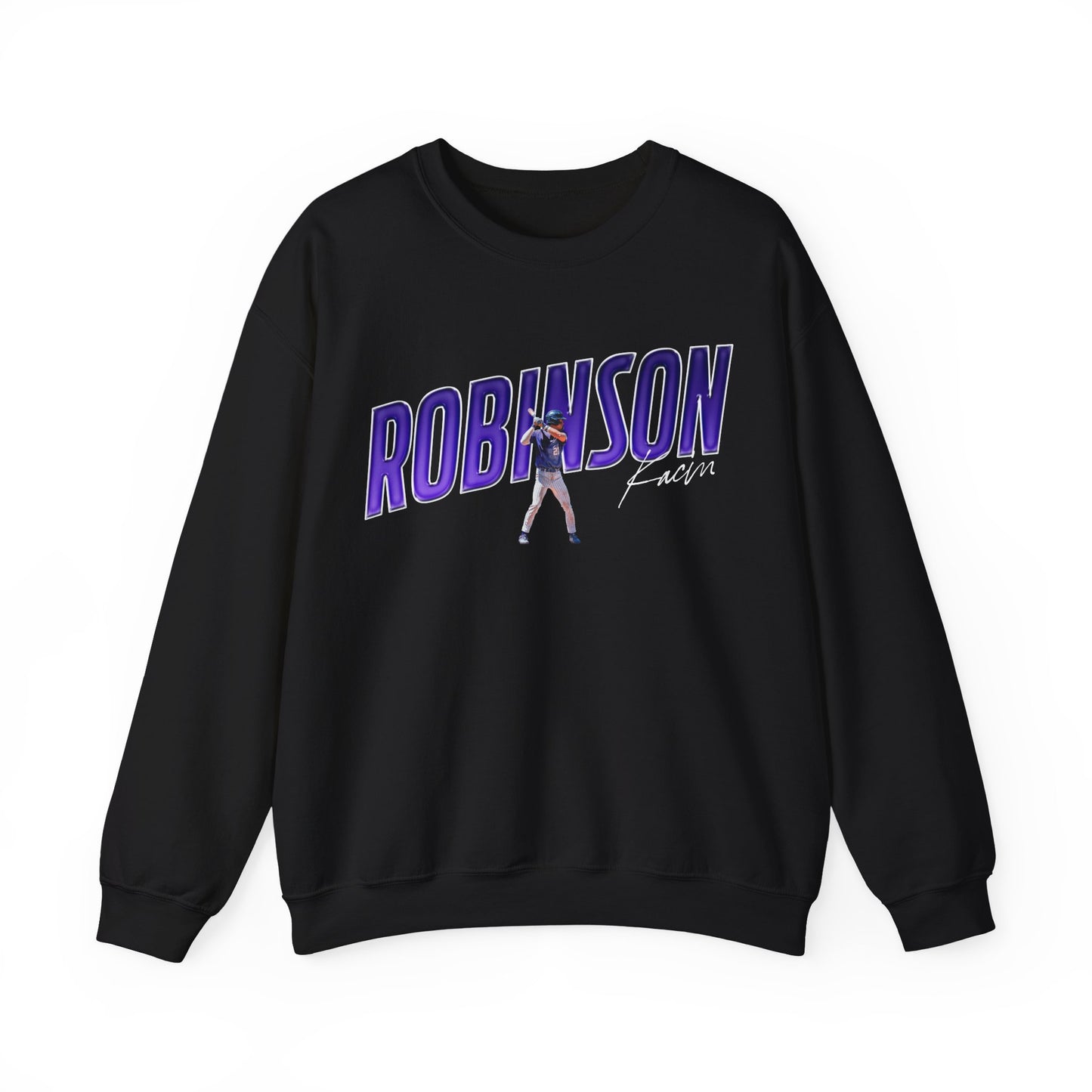 Kacin Robinson Cursive Combo Crewneck Sweatshirt