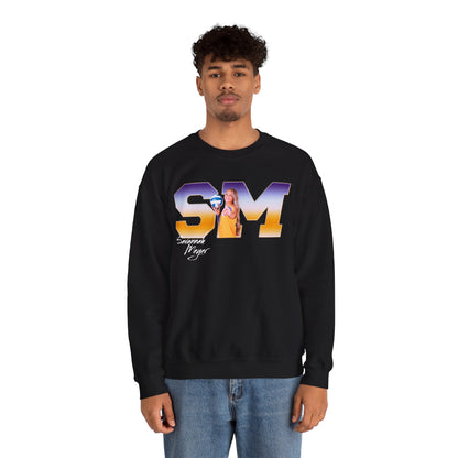 Savannah Meyer Big Initials Crewneck Sweatshirt