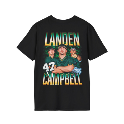 Landen Campbell Soft-Style Badge Tee
