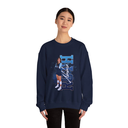 Abbie Roth Vertical Name Crewneck Sweatshirt