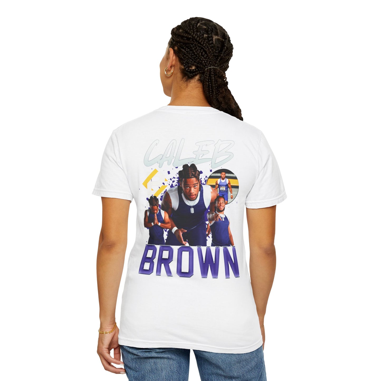 Caleb Brown Logo Front & Back Premium Tee