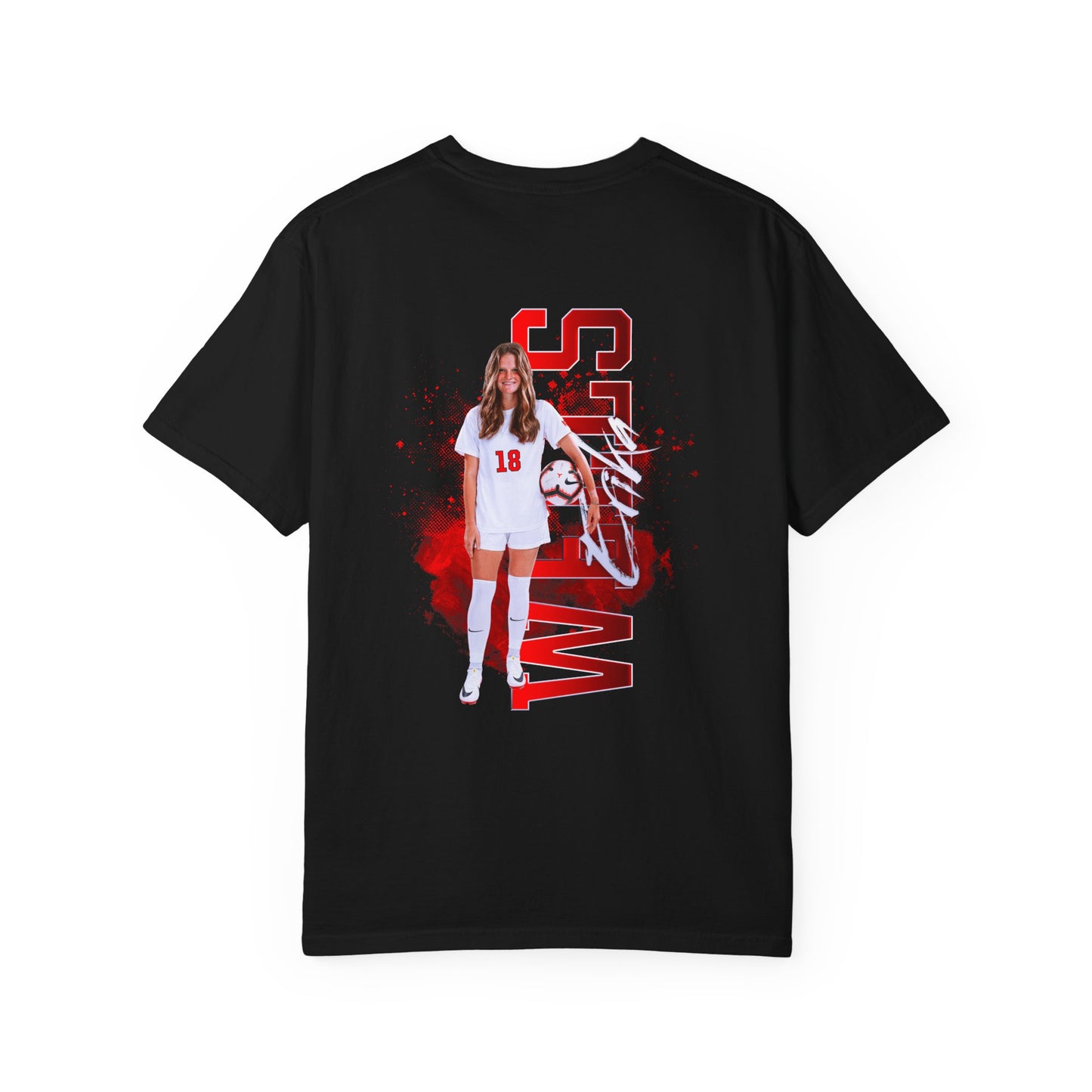 Erika Wells Logo Front & Back Premium Tee