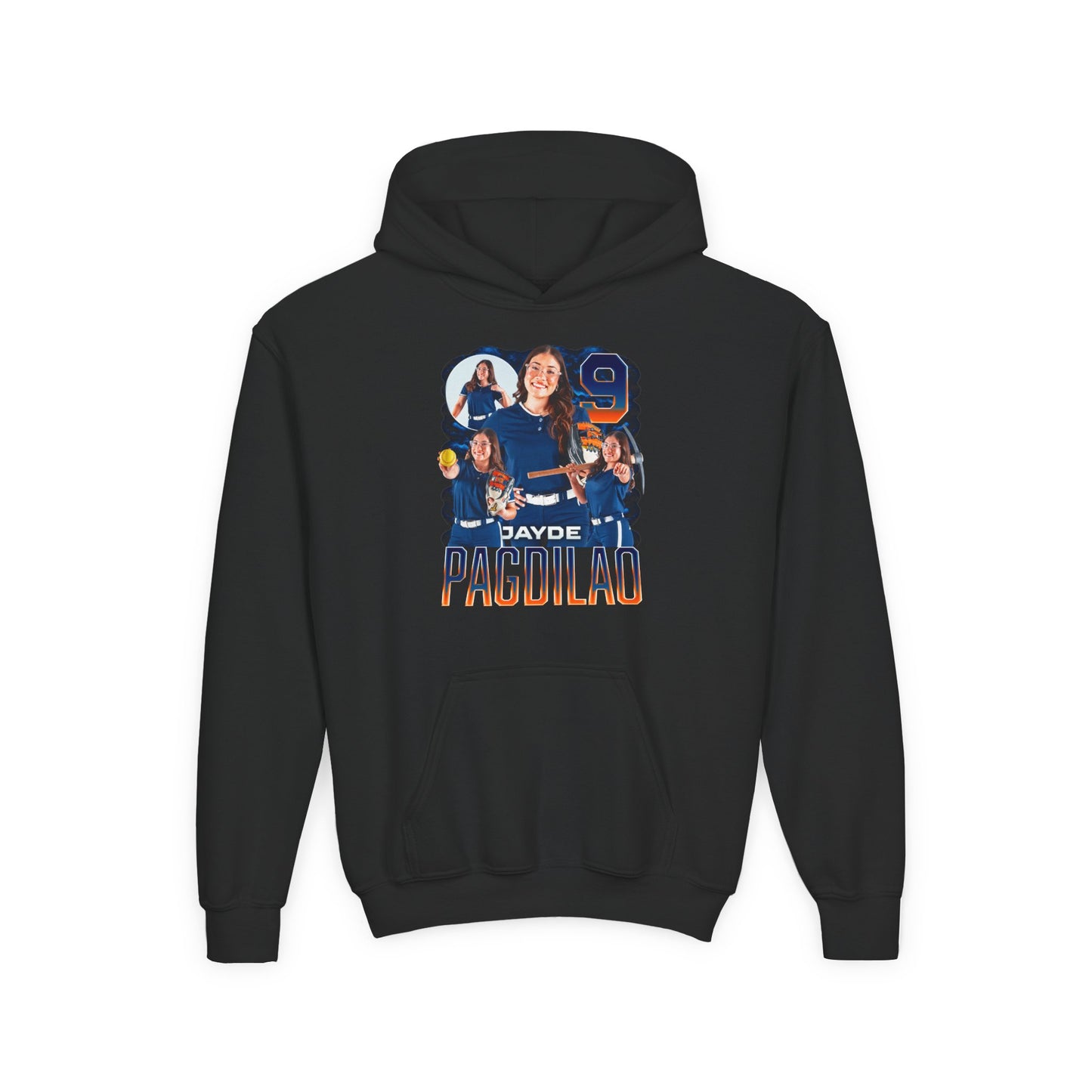 Jayde Pagdilao Name & Number Combo Kids Hoodie