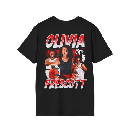 Olivia Prescott Soft-Style Badge Tee