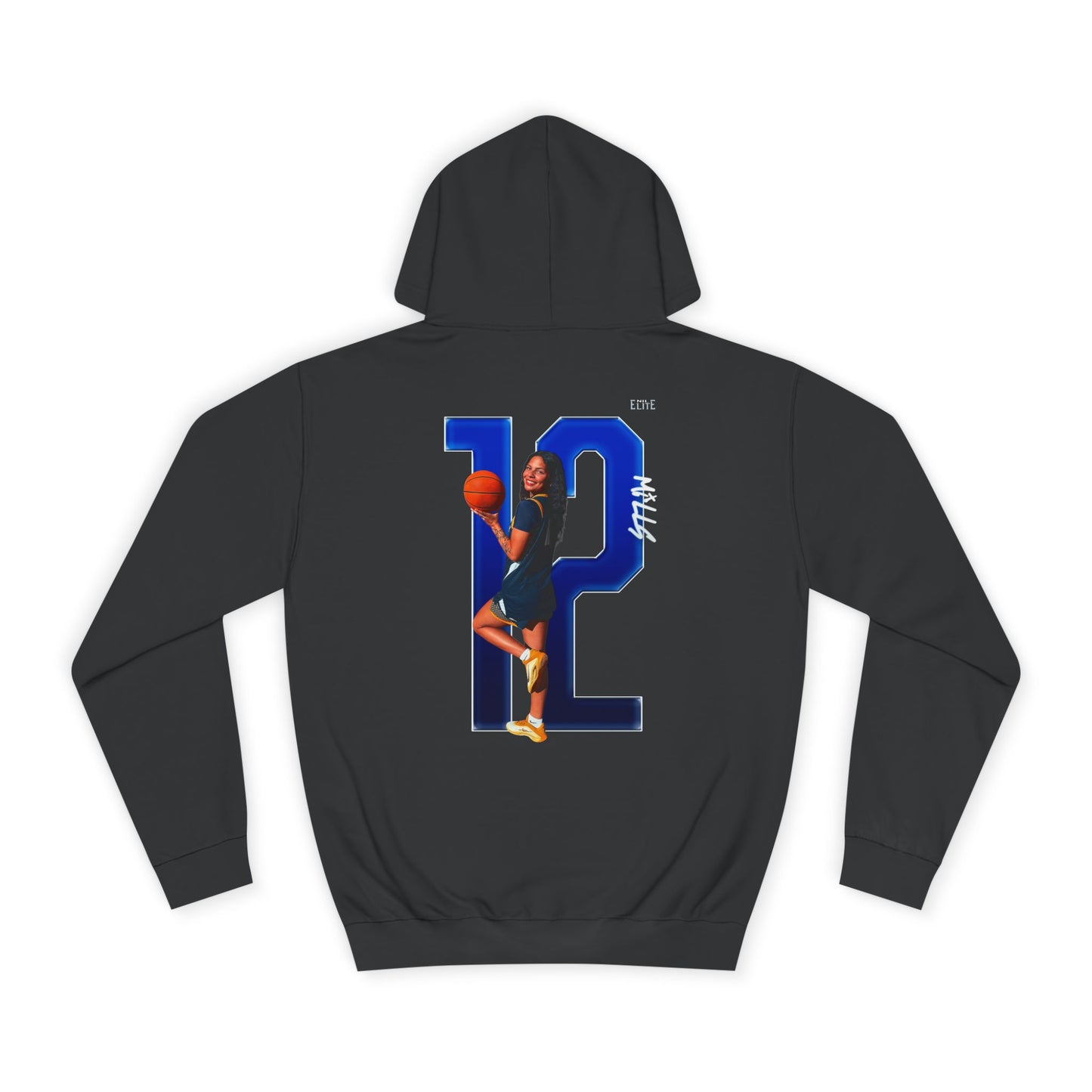 Dot Mills Player Icon Premium Hoodie