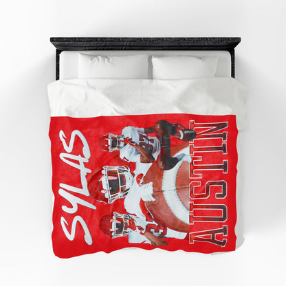 Sylas Austin 60"-80" Plush Blanket