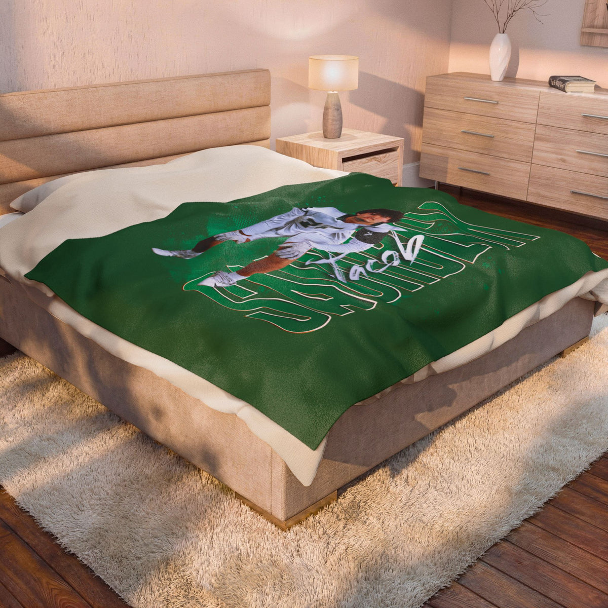 Jacob Saurbeck 60"-80" Plush Blanket