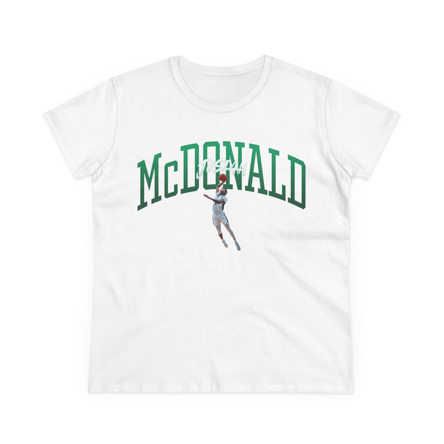 Josiah McDonald Curved Combo Women's Tee
