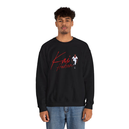 Kai Hudson Cursive Crewneck Sweatshirt