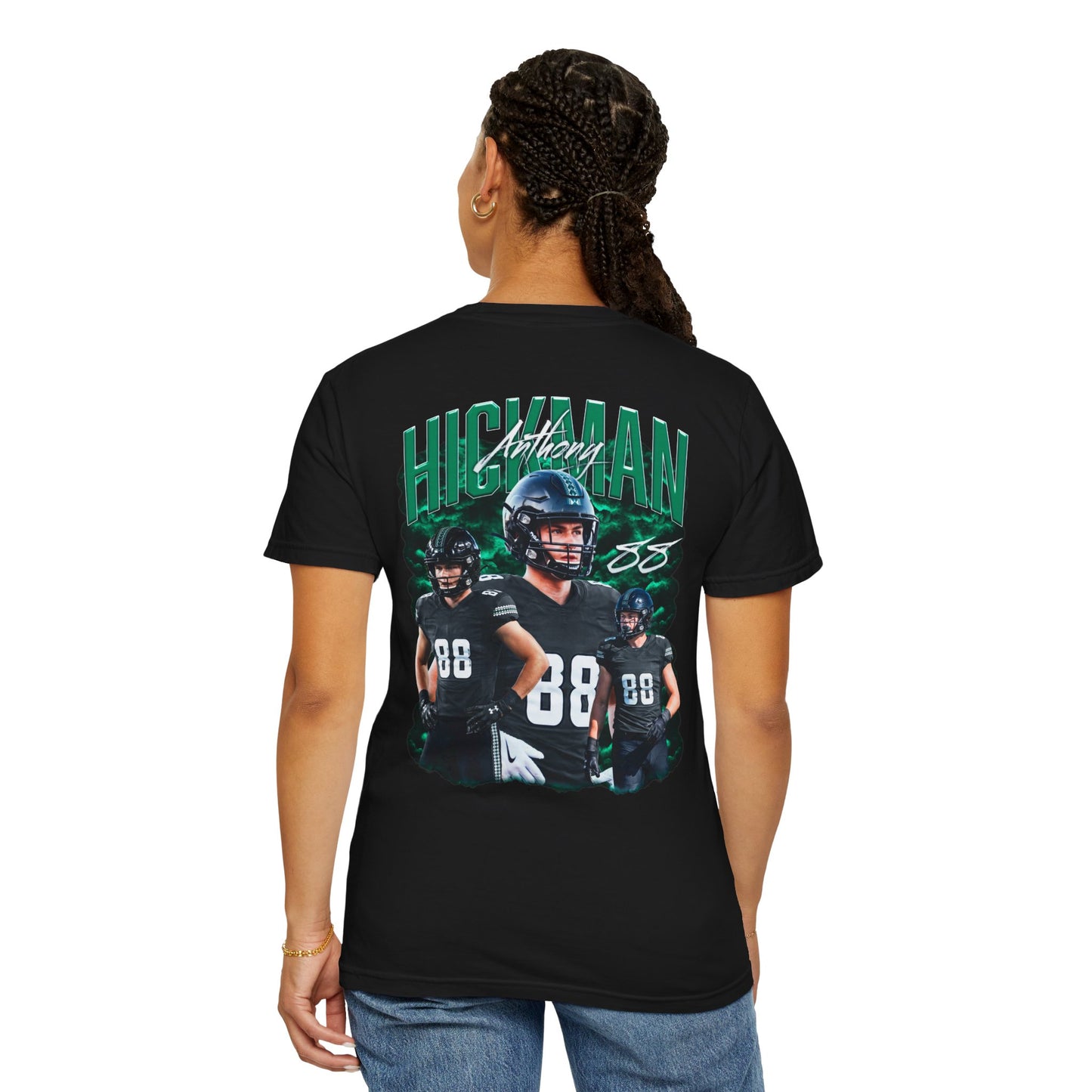 Anthony Hickman Logo Front & Back Premium Tee