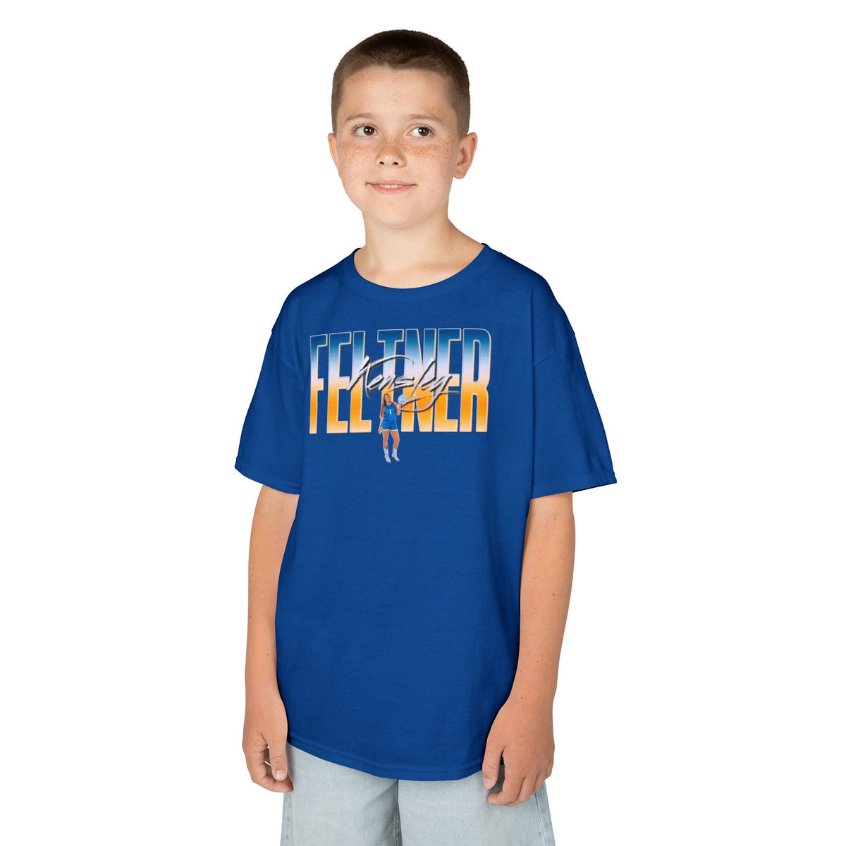 Kensley Feltner Curved Combo Kids Tee