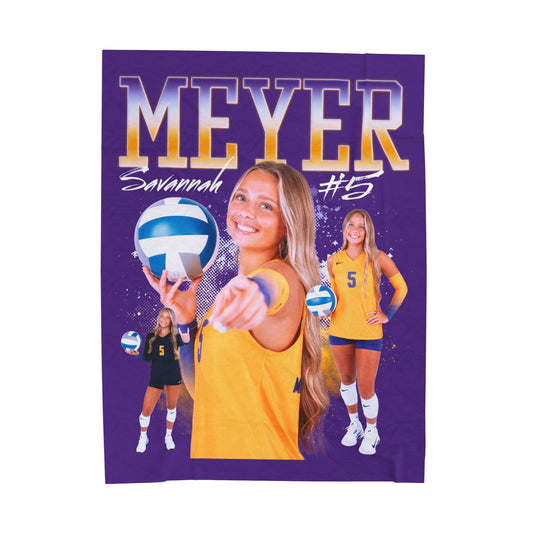 Savannah Meyer 60"-80" Plush Blanket