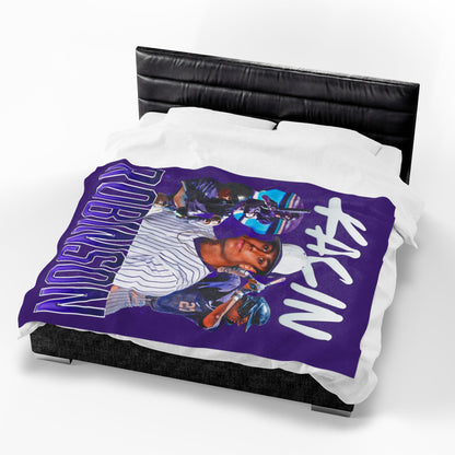 Kacin Robinson 60"-80" Plush Blanket