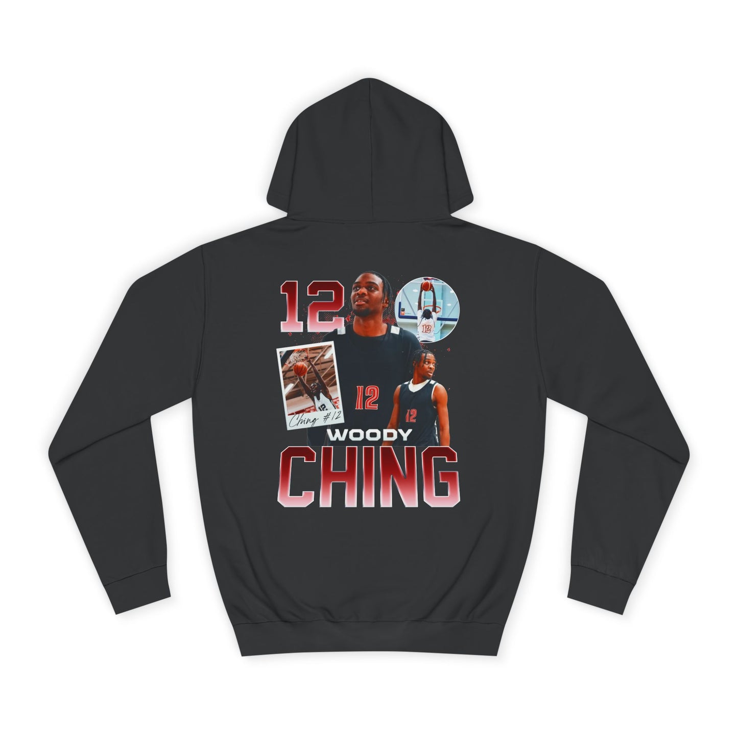 Woody Ching Name & Number Ombre Premium Hoodie