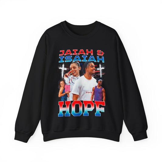 Jaiah & Isaiah Hopf Faith Based Crewneck Sweatshirt