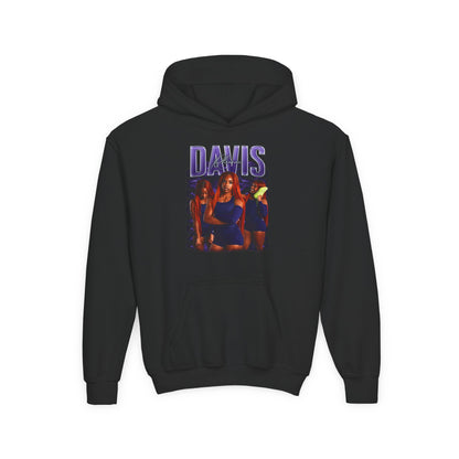 Rhianna Davis Last Name Highlight Kids Hoodie