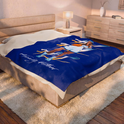 Kensley Feltner 60"-80" Plush Blanket
