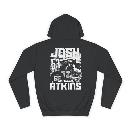 Josh Atkins Premium Vintage Blackout Hoodie