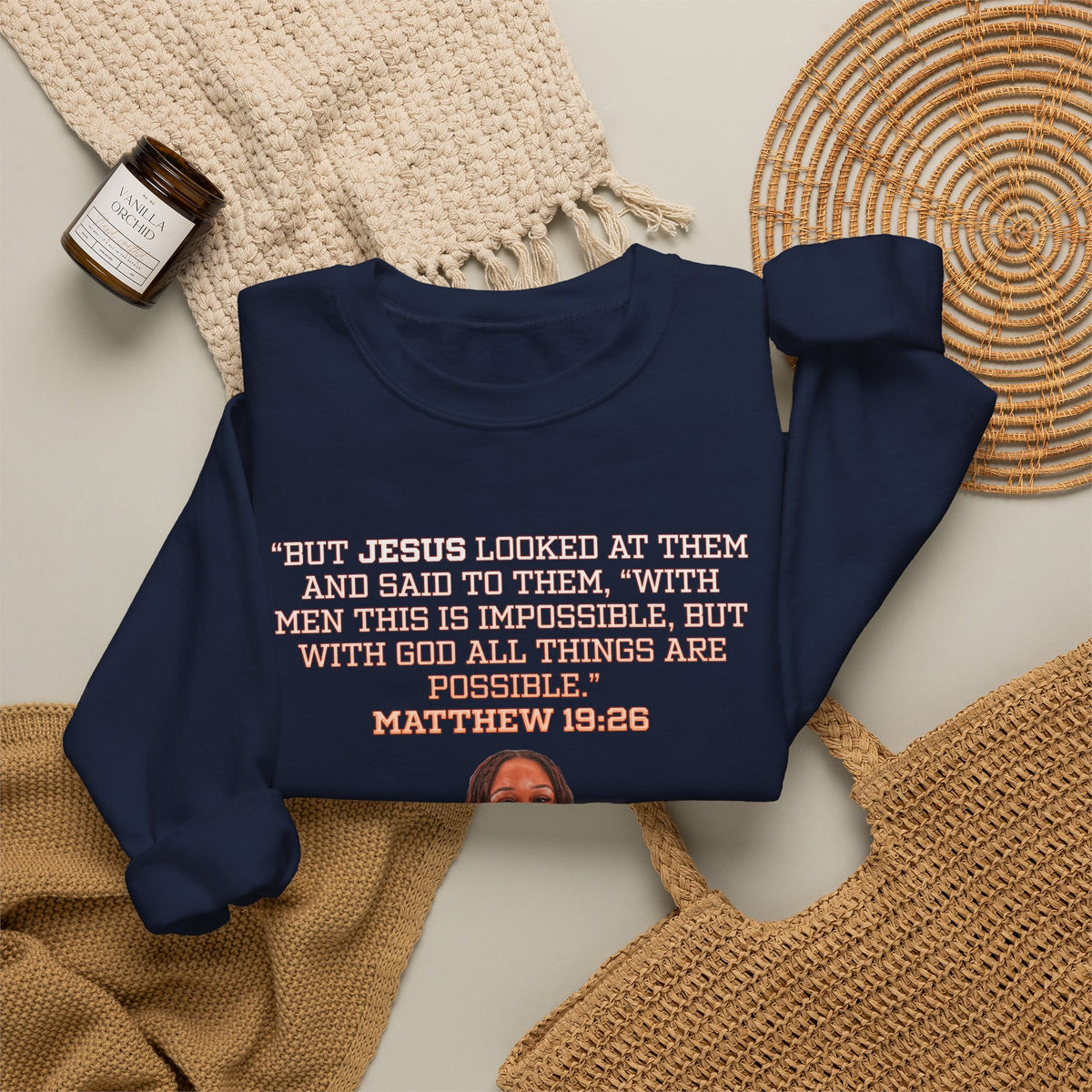 Brielle Moseley Athlete Quote Crewneck Sweatshirt