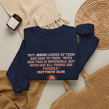 Brielle Moseley Athlete Quote Crewneck Sweatshirt