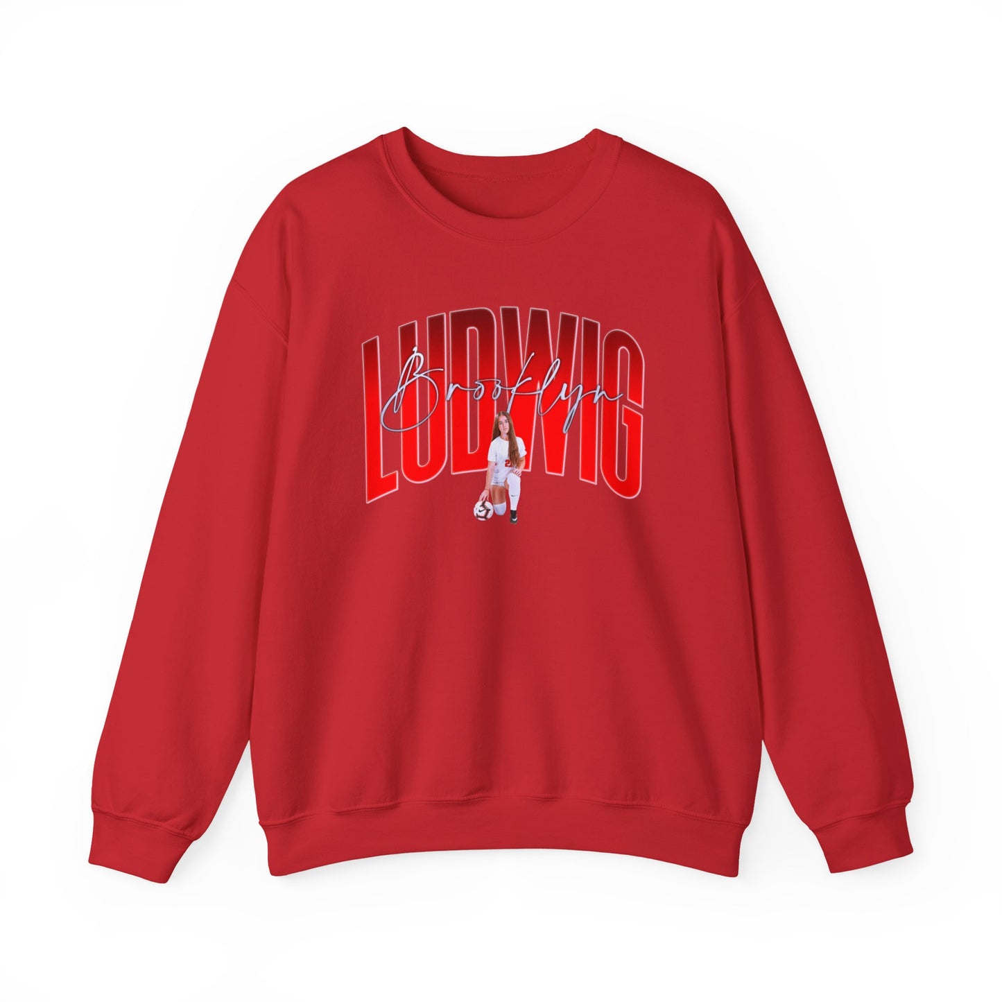 Brooklyn Ludwig Curved Combo Colored Crewneck Sweatshirt