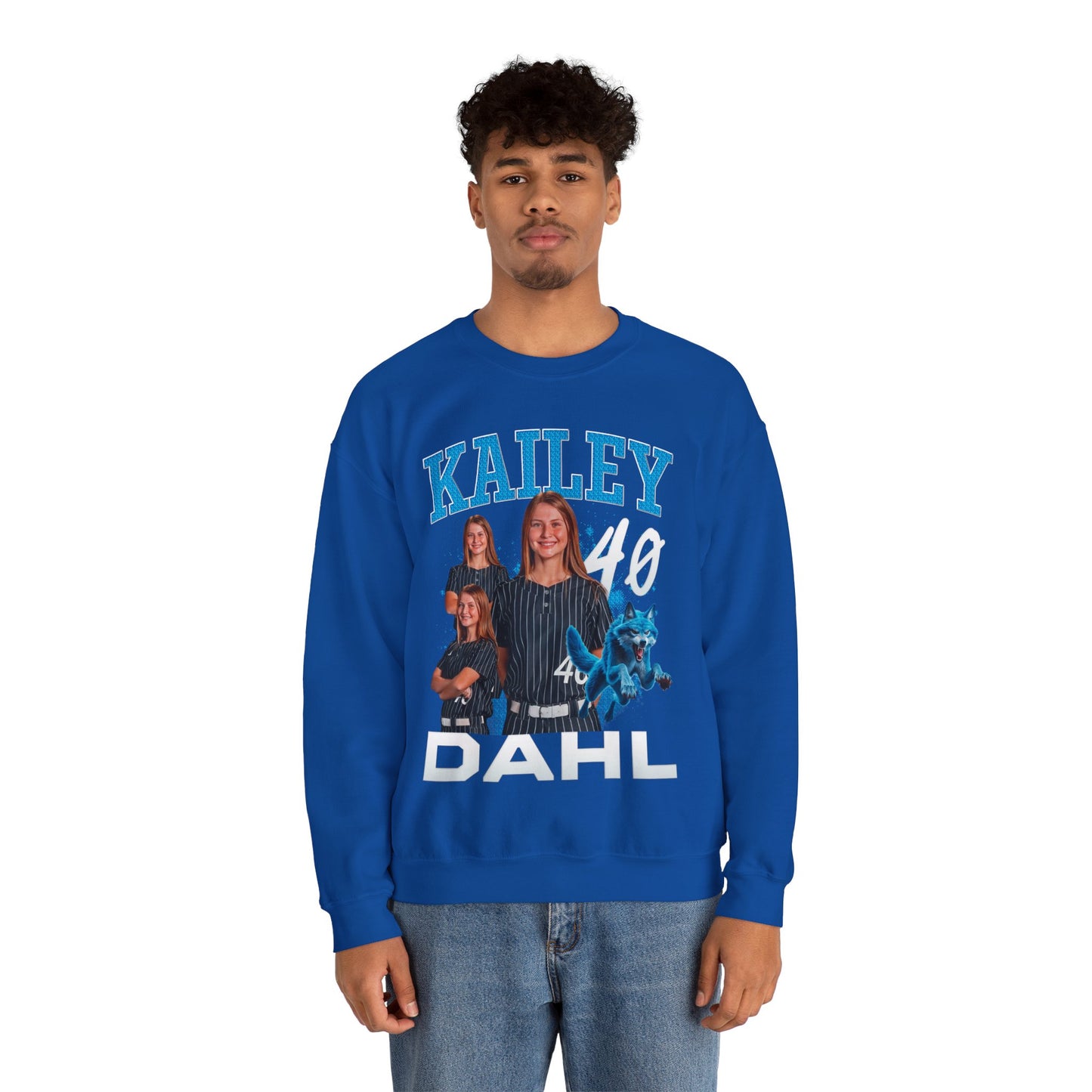 Kailey Dahl First Name Highlight Crewneck Sweatshirt