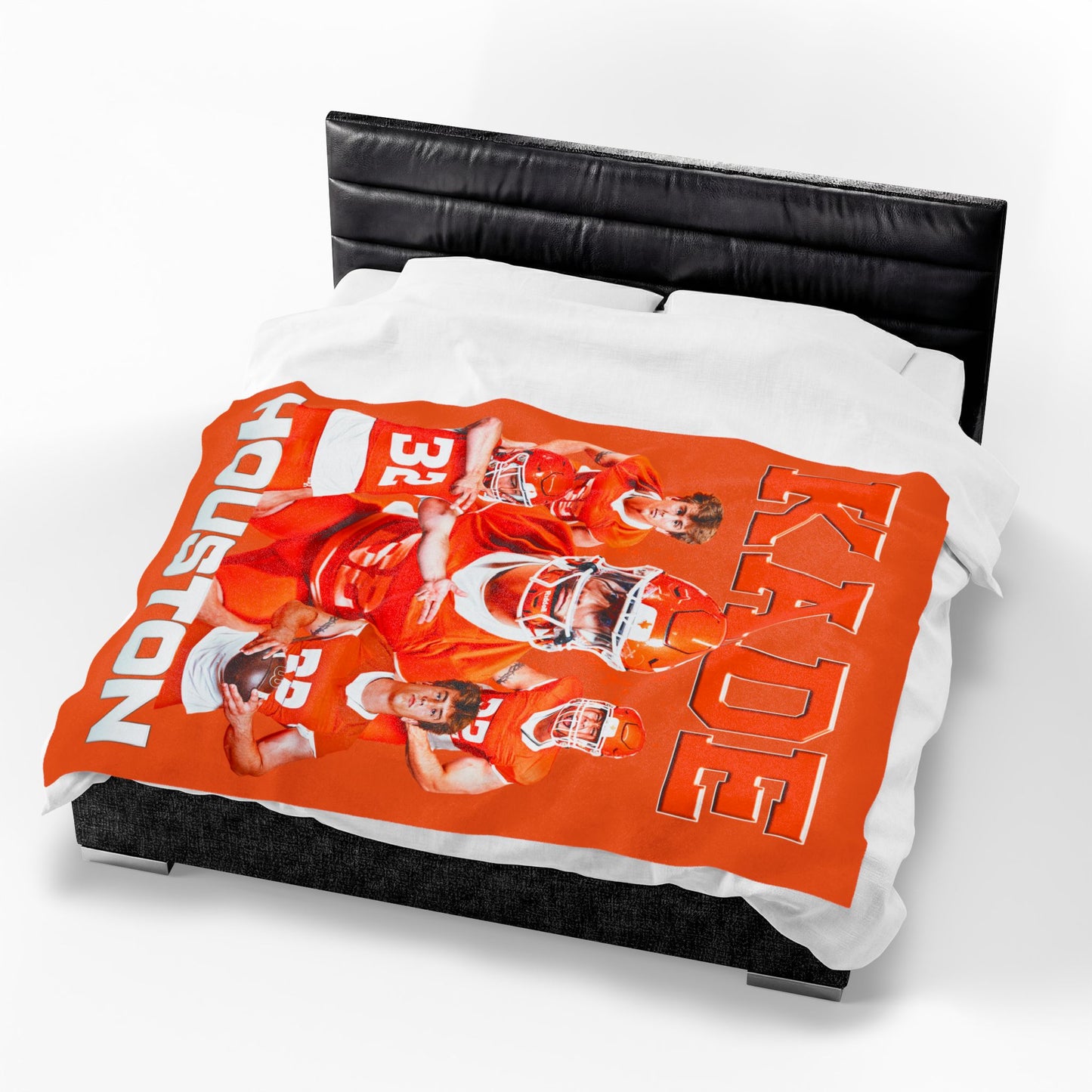 Kade Houston 60"-80" Plush Blanket