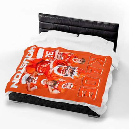 Kade Houston 60"-80" Plush Blanket