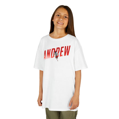 Andrew Brown Cursive Color Combo Kids Tee