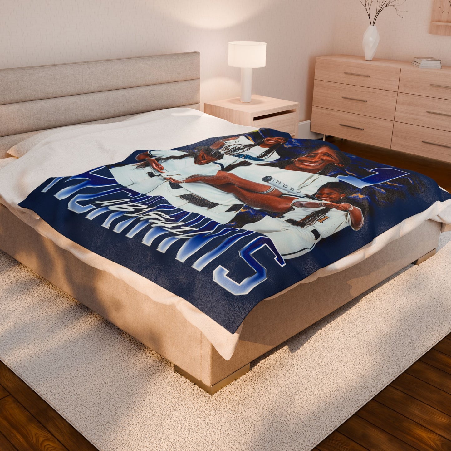 Abigail McKinnis 60"-80" Plush Blanket