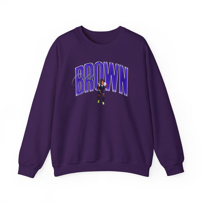 Caleb Brown Big Last Name Crewneck Sweatshirt