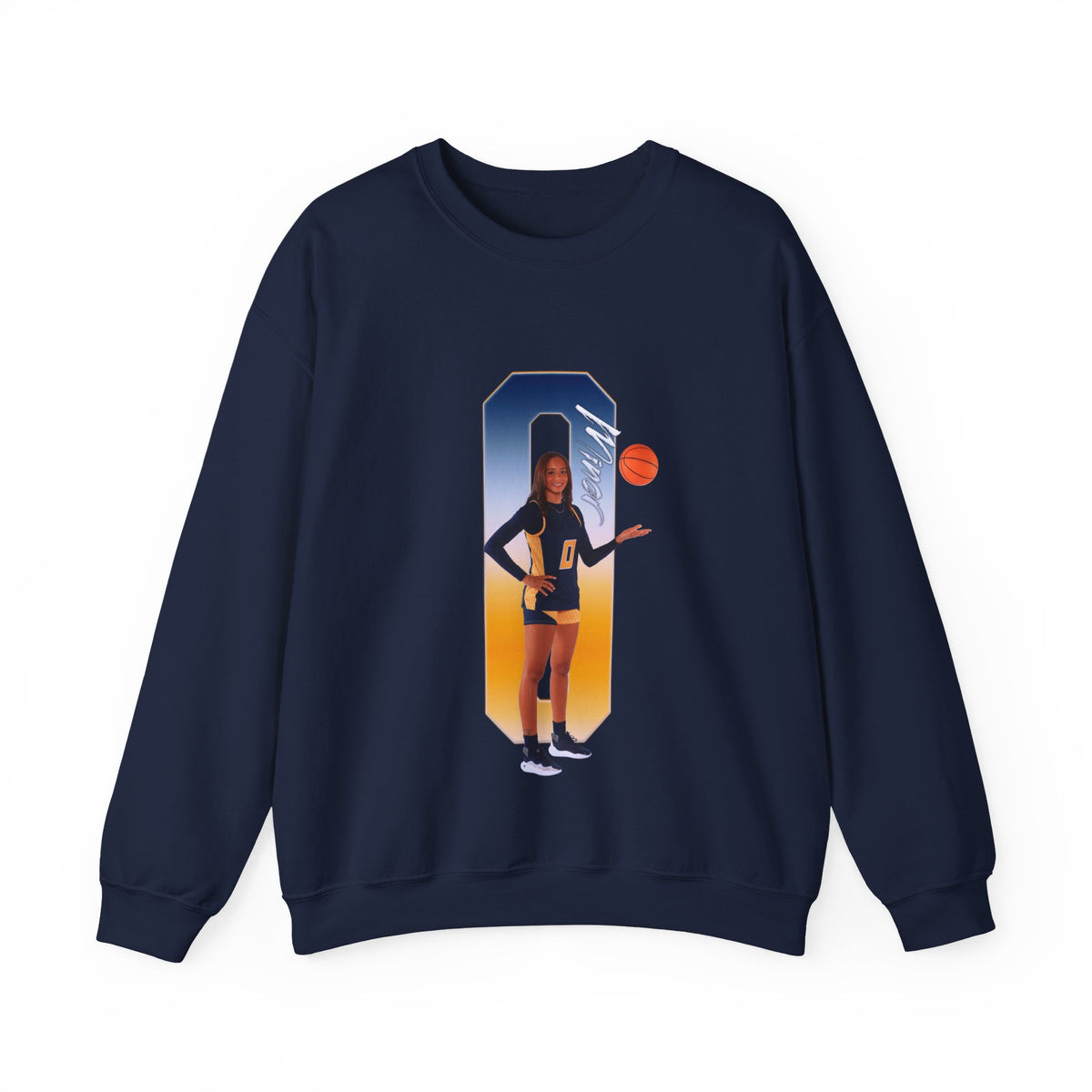 Leyla Minor Player Icon Number Crewneck Sweatshirt