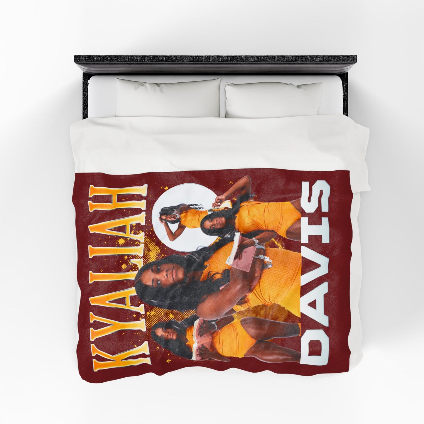 Kyaliah Davis First Name Highlight 60"-80" Plush Blanket