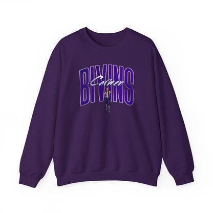 Carmen Bivins Big Last Name Crewneck Sweatshirt