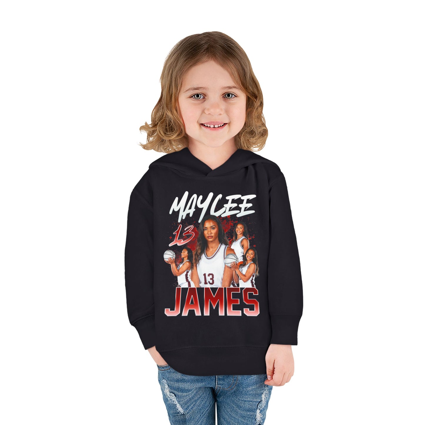 Maycee James Toddler Pullover Hoodie