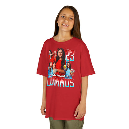Analiah Lummus Name & Number Ombre Kids Tee