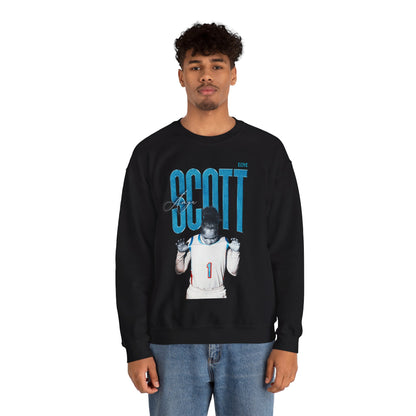 Amya Scott Faded Glory Crewneck Sweatshirt