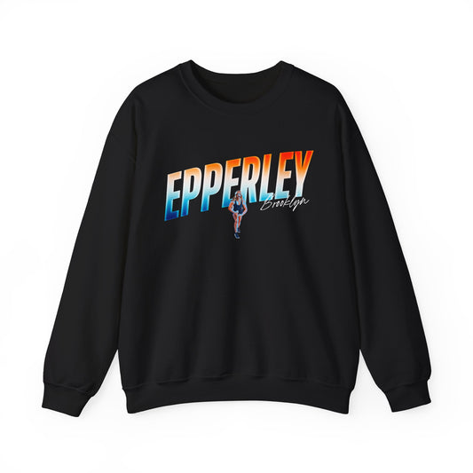 Brooklyn Epperley Cursive Combo Colored Crewneck Sweatshirt