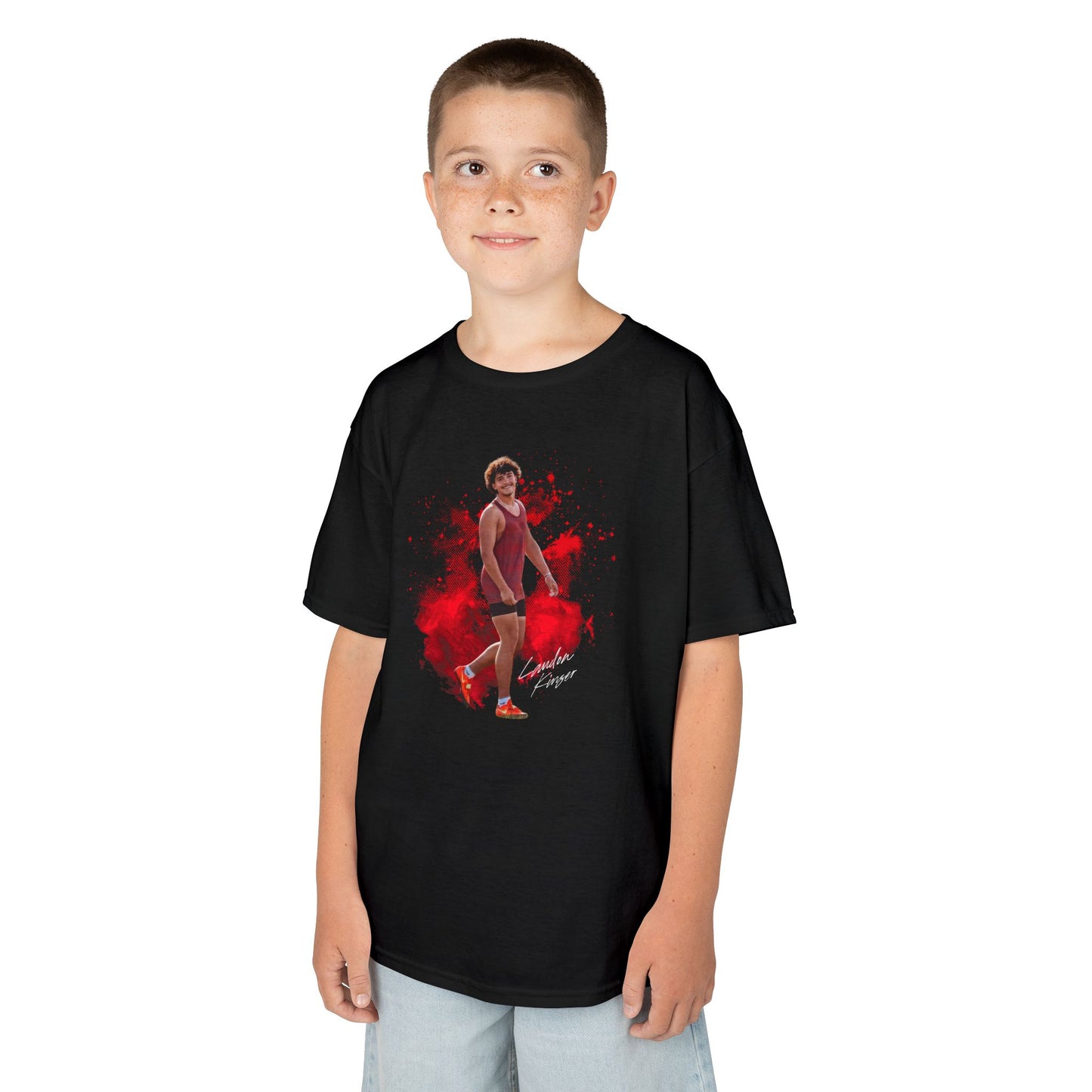 Landon Kinser Splatter Kids Tee