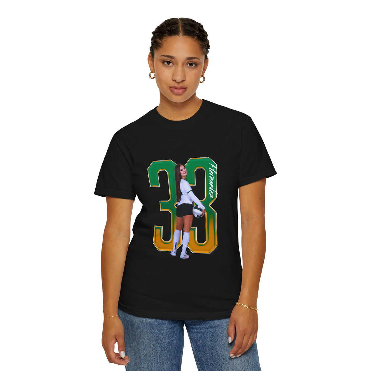 Jules Hernandez Player Icon Number Premium Tee
