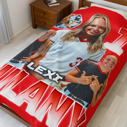 Lexi Dulany 60"-80" Plush Blanket