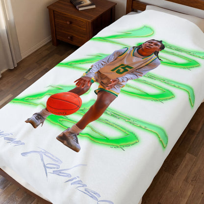 Diavian Robinson 60"-80" Plush Blanket