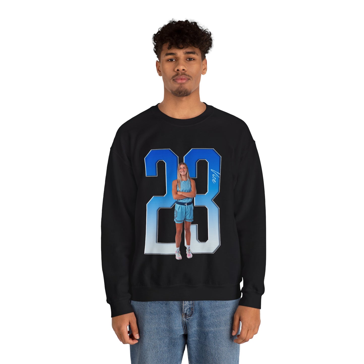 Quinn Vice Player Icon Number Crewneck Sweatshirt