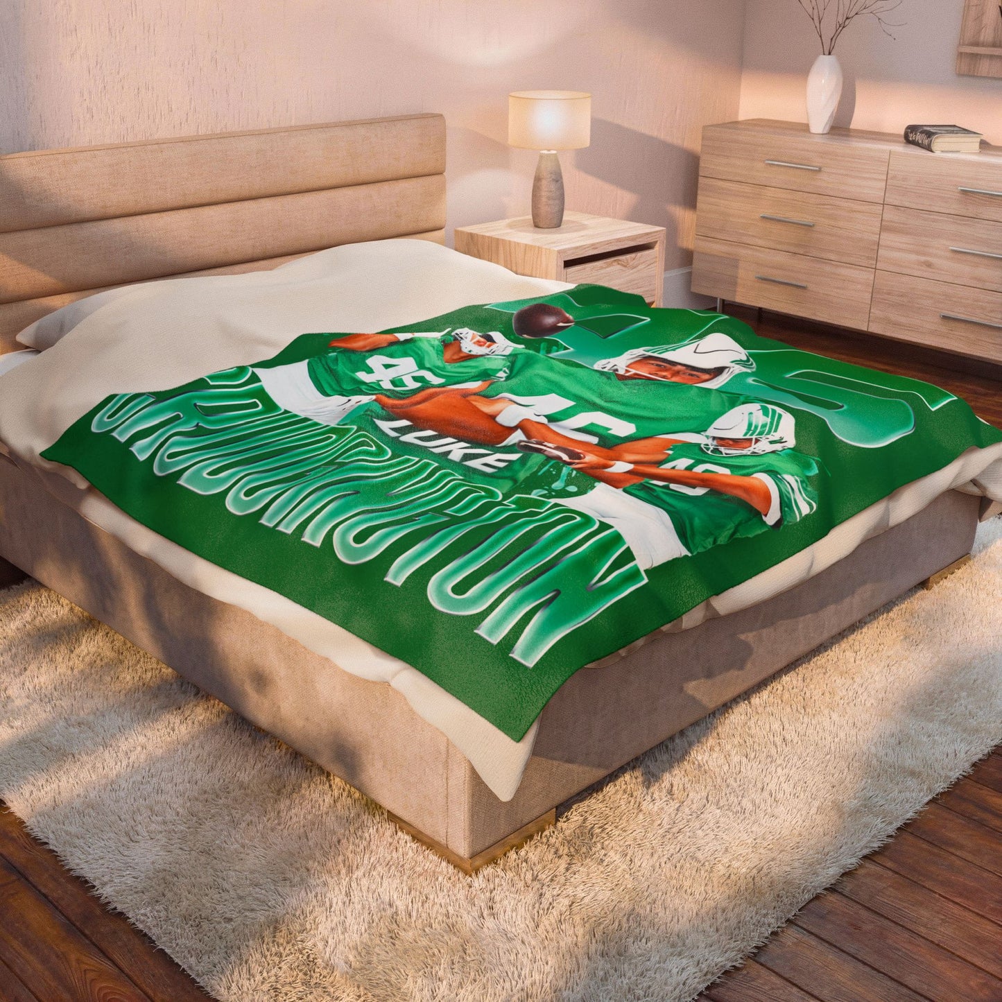 Luke Crudgington 60"-80" Plush Blanket